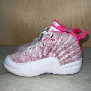 Air Jordan 12 Retro PS 'Arctic Pink' Pink/White 510816-101 Youth 3